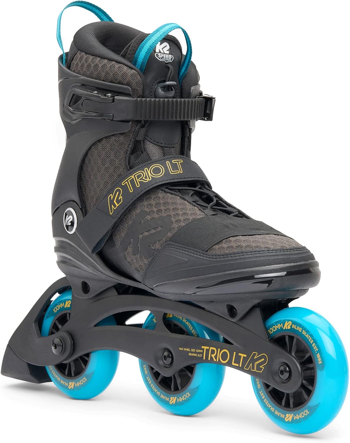 Men's Trio LT 100 Black/Blue Inline Skates