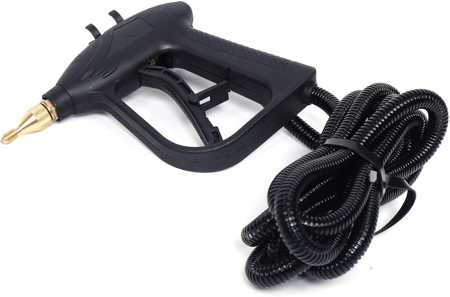 High Pressure Steam Cleaning Machine Handheld High Temperature Steam Cleaner 110V 1600W (BLACK)