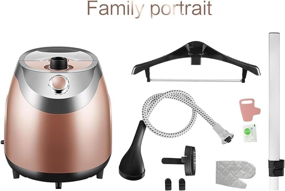 Professional Vertical Garment Steamer 2100W Heavy Duty Clothes Steamer, Steam Press Iron Handheld Clothes Steam Iron with 2.5L Water Tank Quick Wrinkle Removal