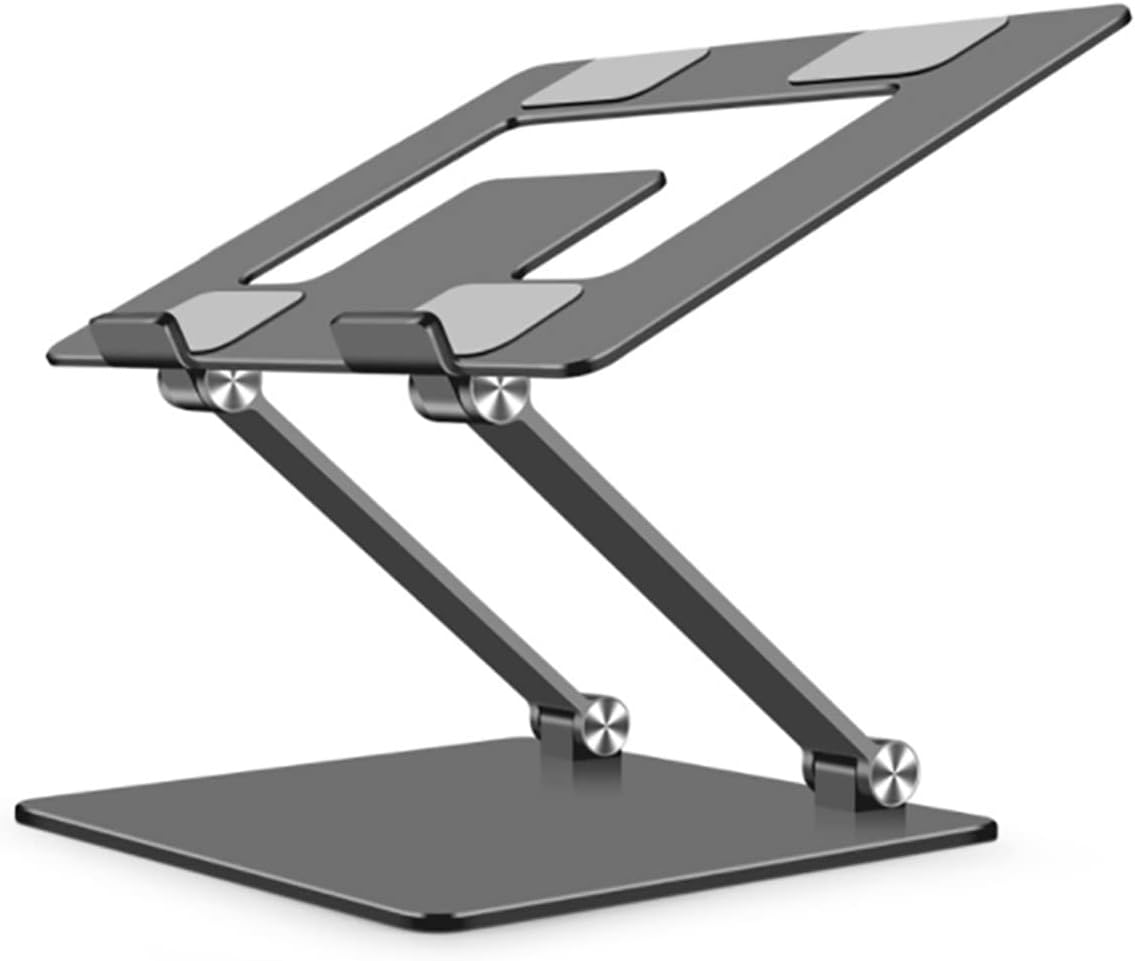Laptop Notebook Stand Holder Aluminum Base Adjustable Laptop Stand Computer Table(Color:1) (2) (1)
