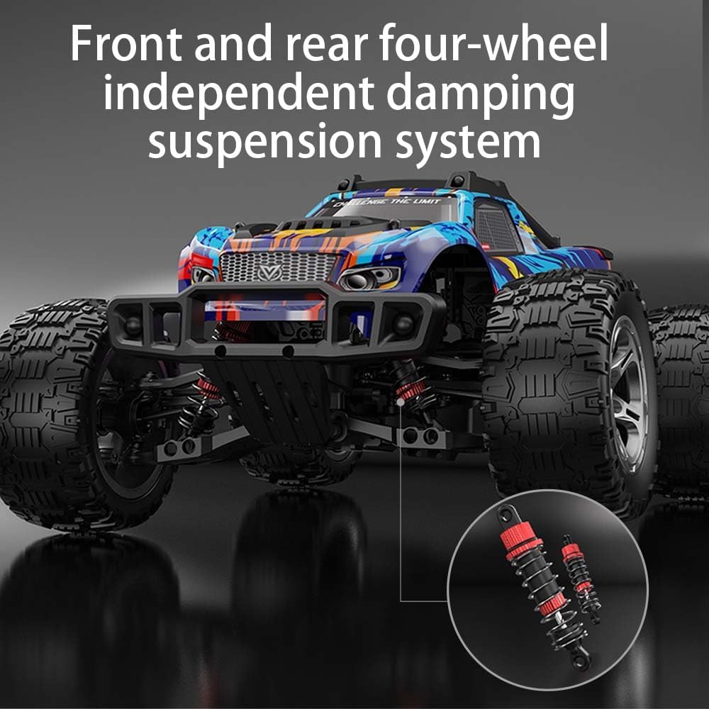 X-Verse KF10 1/10 Brushless RC Cars for Adults Fast 60KM/H, RC Trucks 4X4 Offroad Waterproof with 3S Battery, 4WD High Speed All Terrain RC Truggy (3 Battery)