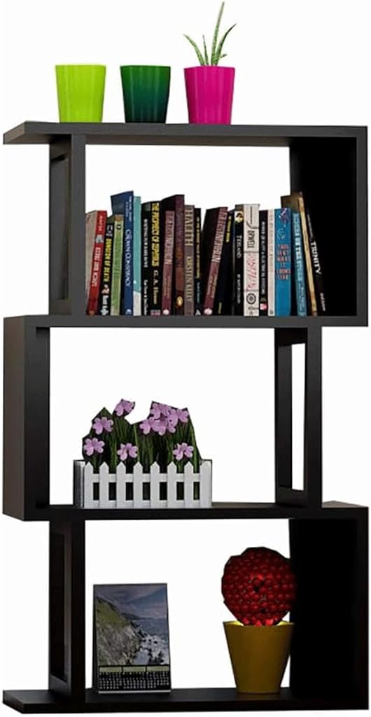 PAASHE Bookshelf Multi-Layer Storage Rack Bookcase Simple Modern Bookshelves Safe and Eco-Friendly Rack Bookcase Loading 20kg