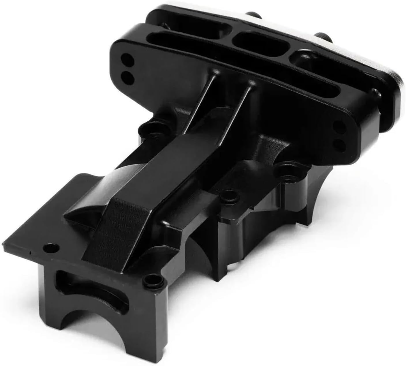 RC Car Parts for Traxxas 1/5 for X-Maxx 1/6 for XRT 8S 7726 7720 7727X Metal Bulkhead Front Rear Upper Differential Cover Replacement RC Car Parts(Black,Set)