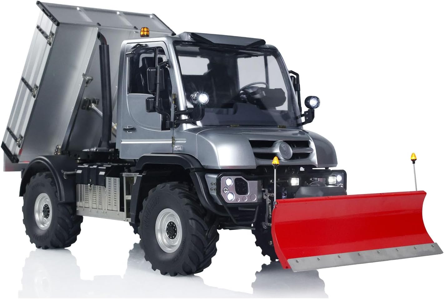 TOUCAN RC HOBBY U423 1:10 4X4 Hydraulic RC Off-Road Dump Car Snow Plow Crawler Climbing Vehicle