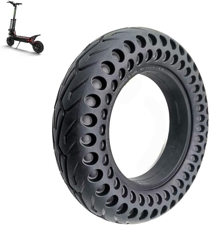 10-Inch Electric Scooter Tires - 10X2.50 Solid Tires Honeycomb, Explosion-Proof, Wear-Resistant, Anti-Skid, High Elasticity