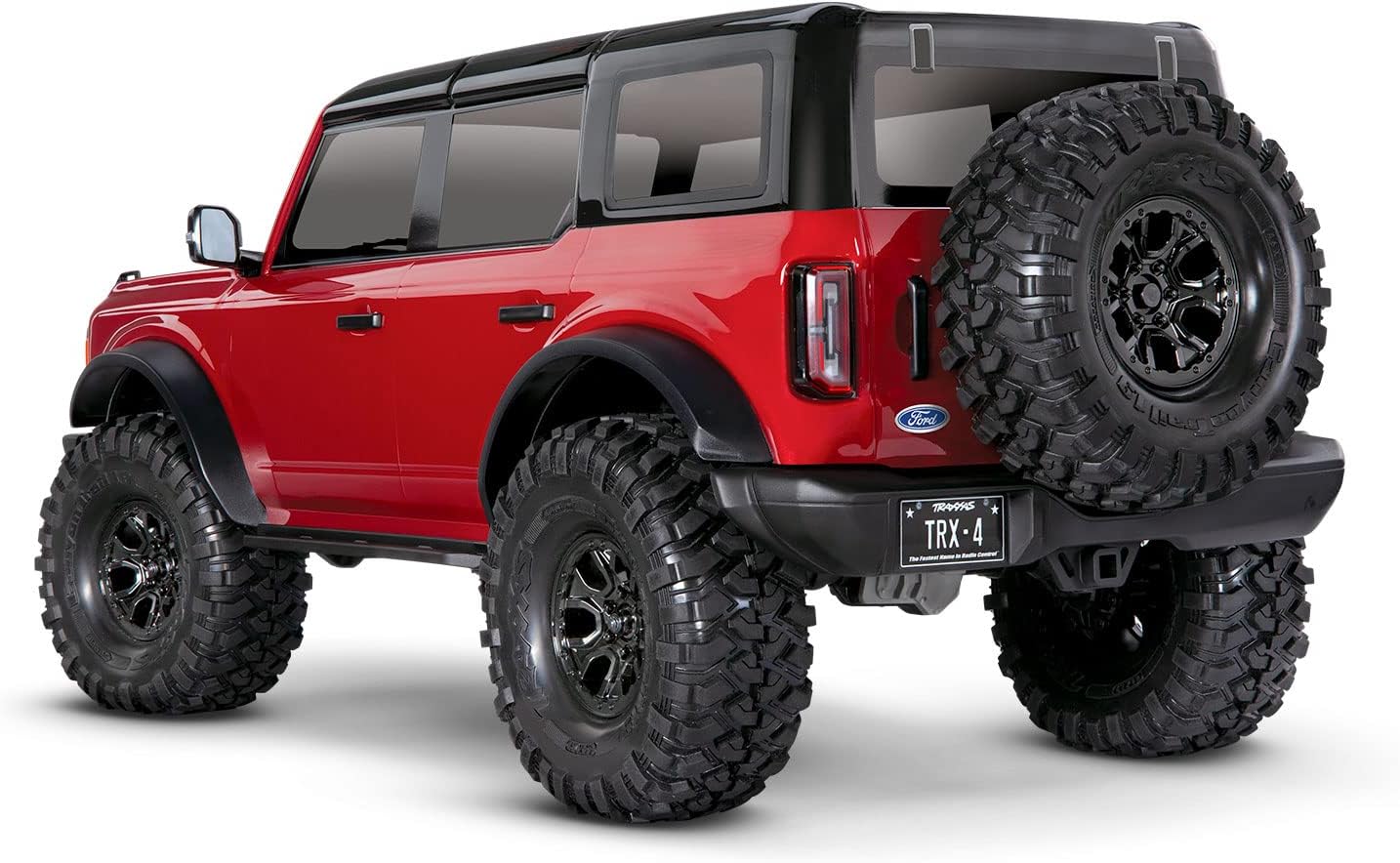 Traxxas TRX-4 Scale and Trail® Crawler with 2021 Ford® Bronco Body: Red