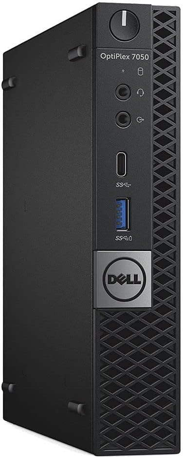 Dell Optiplex 7050 Micro Business Desktop i5-6500T UP to 3.10GHz 32GB DDR4 New 2TB NVMe M.2 SSD Wireless Keyboard Mouse WiFi BT HDMI Dual Monitor Support Windows 11 Pro (Renewed)