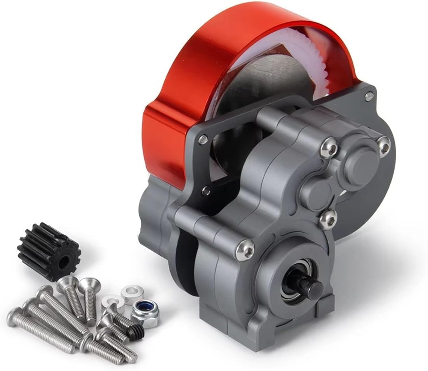 Compatible with Axial for SCX10 for TFL 1/10 RC Crawler Car Upgrade Parts Accessories Metal Reverse Transmission Case Gearbox RC Car Accessories