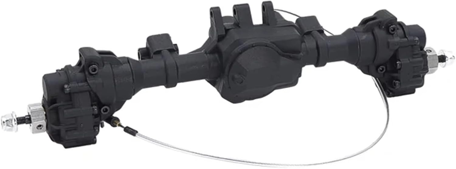 Compatible with Traxxas for TRX4 for TRX6 6WD 1/10RC Crawler Car Upgrade Accessories Metal Front and Rear Axles RC Car Upgrade Parts(Front Middle Rear)