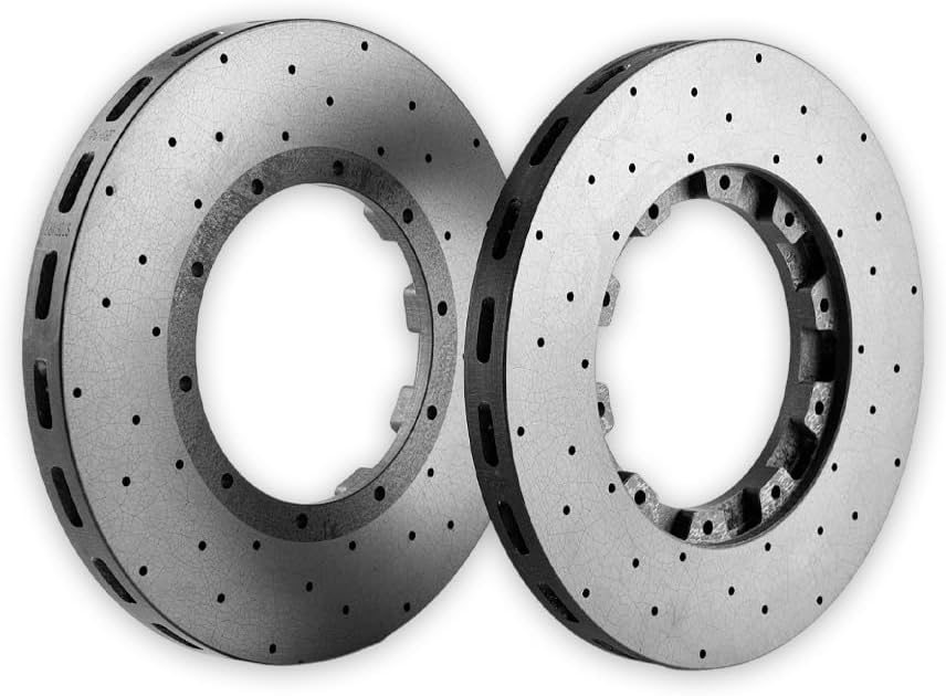 Brake kits racing car brake disc carbon ceramic disc supplier for R8 V10(440 40mm)