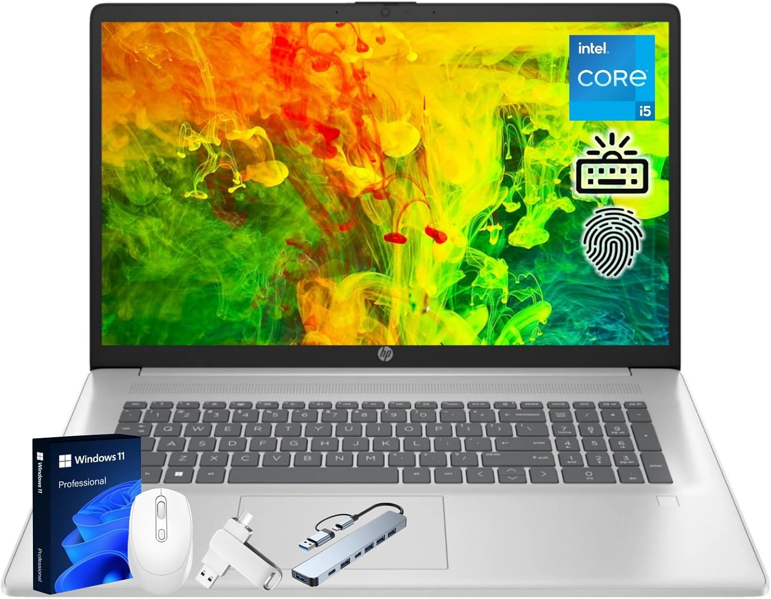 HP 17 inch Business Laptop 2025 New, 17.3