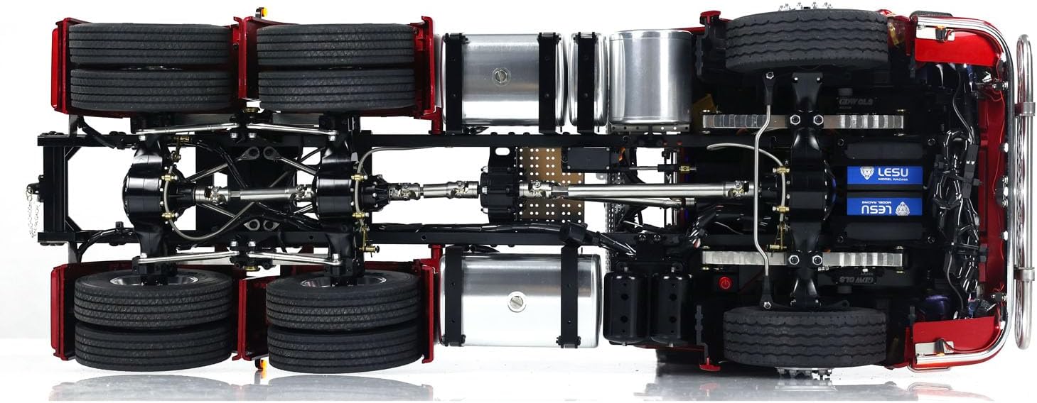 TOUCAN RC HOBBY 1/14 RC Tractor Truck 6 * 6 770S Metal Chassis Light Sound Smoke Differential