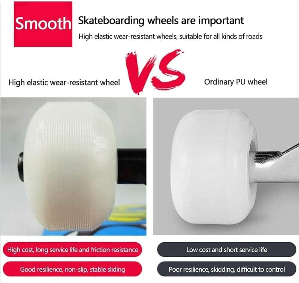 Four-Wheel Skateboard, Four-Wheel Double Kick Maple Board, 31-inch All-Purpose