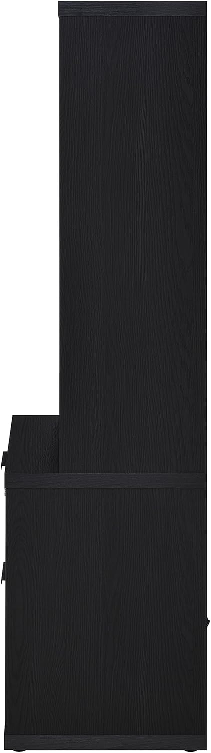 Coaster Home Furnishings Westpark 3-Piece Wall Unit Bookcase Set with USB Black