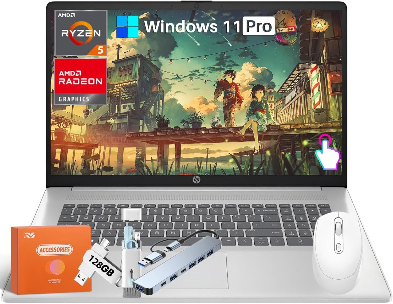 HP 17 Business Laptop, 17.3