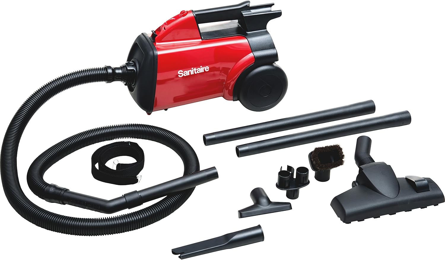 Sanitaire SC3683B Commercial Canister Vacuum, Red