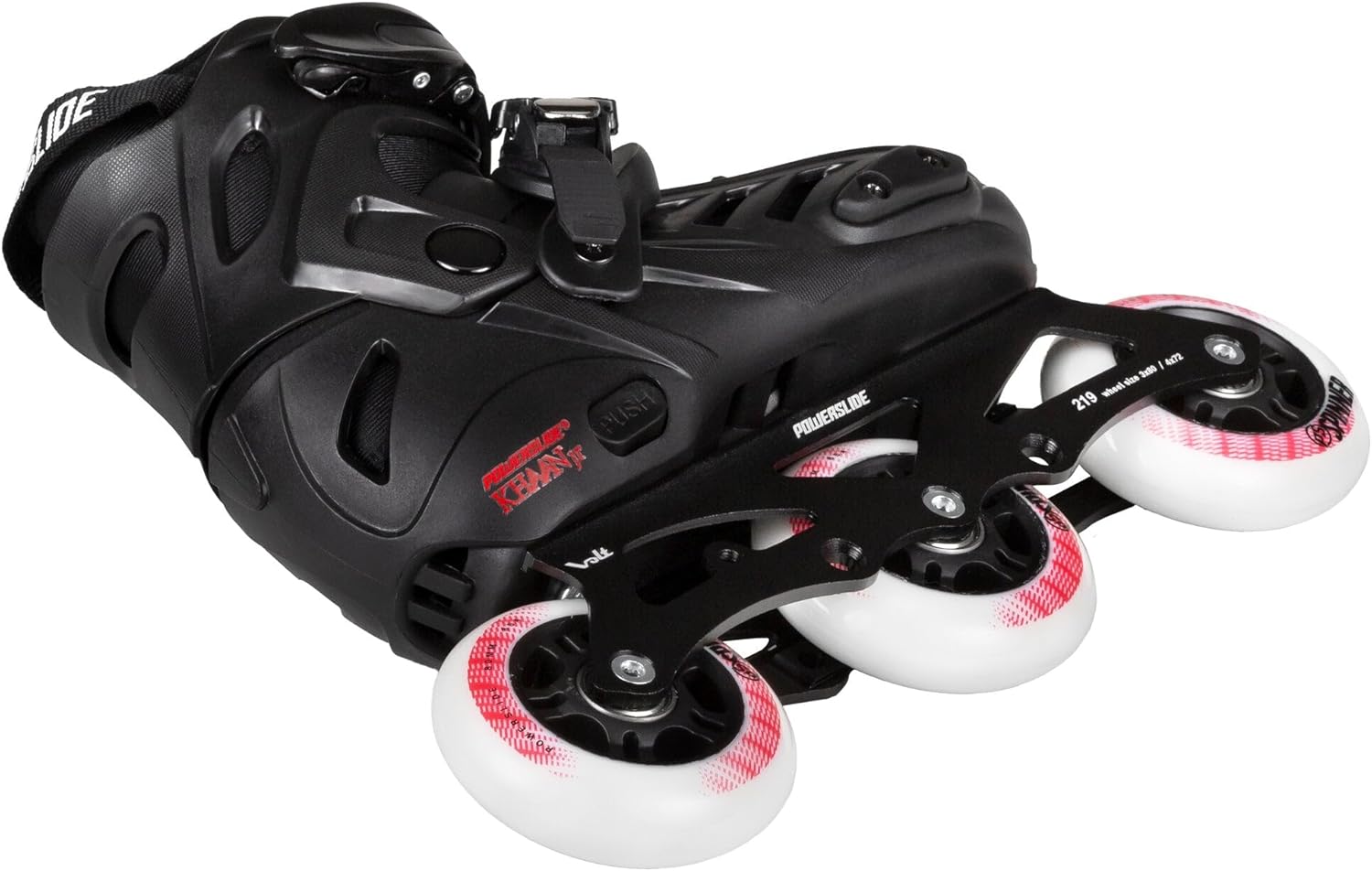 Powerslide Khaan Junior Pro Kids Inline Skate Adjustable Urban Fitness Hockey Skates for Girls and Boys