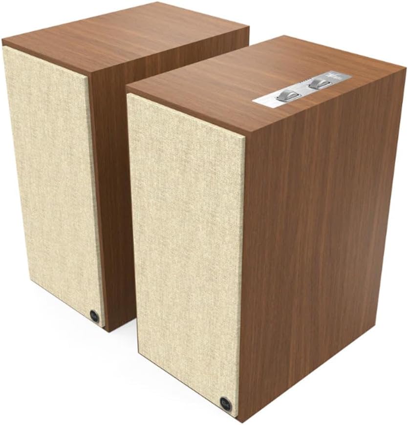 Klipsch The Nines Heritage Inspired (Pair) Powered Speakers - Walnut