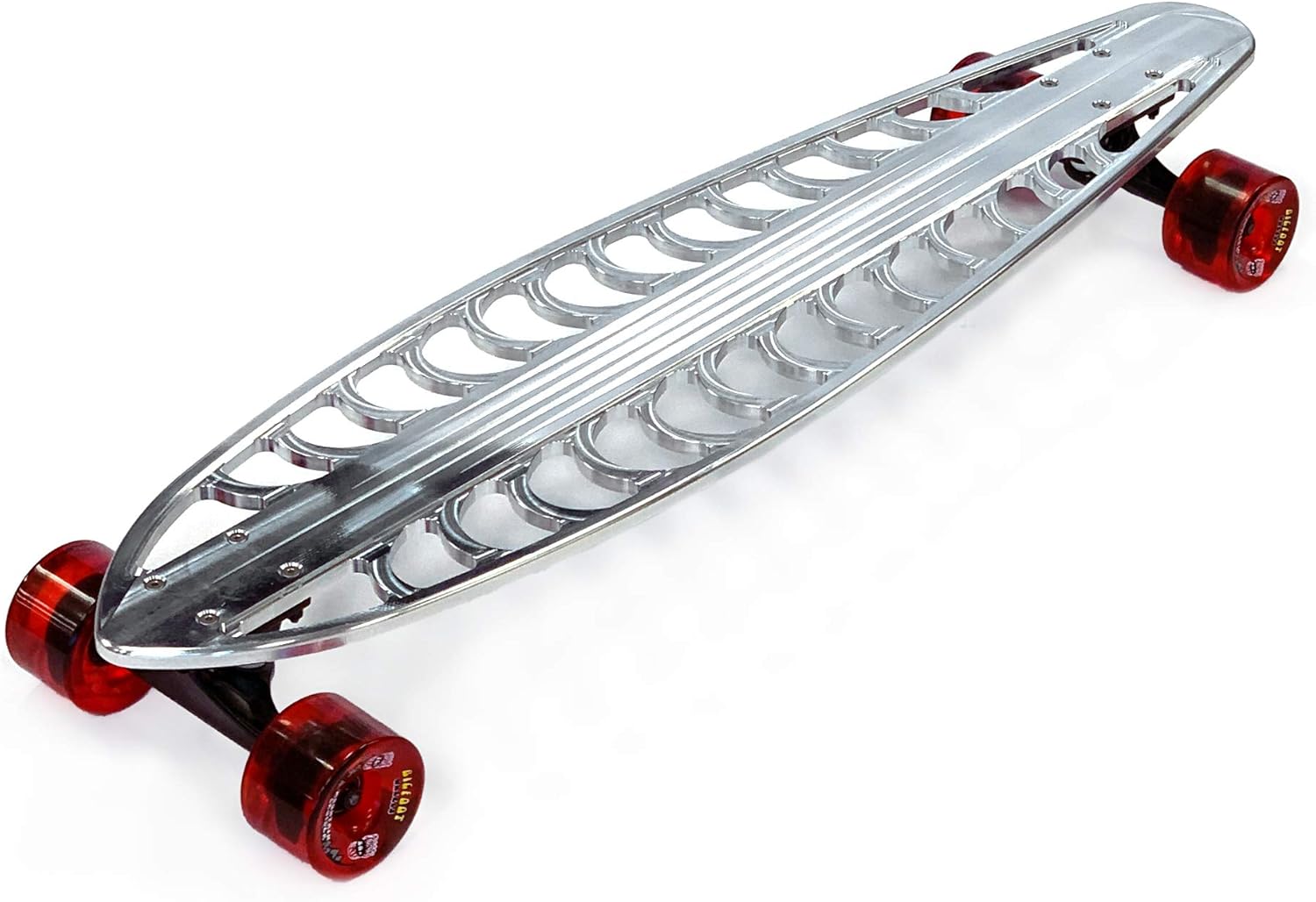 UTV INC 36 inches Billet Aluminum CNC Machined Longboard Skate Board Complete