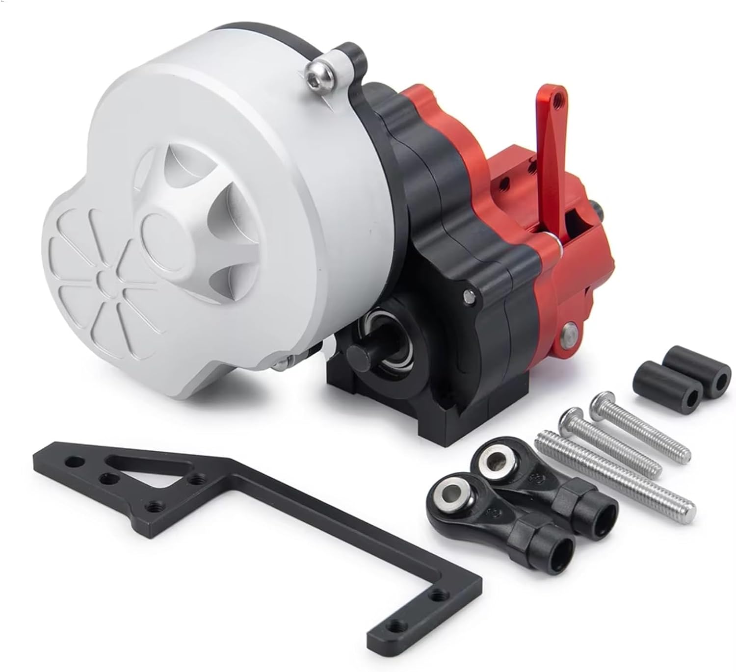 RC Gearboxes For Axial For SCX10 AX10 For Wraith 1/10 Complete Metal Gearbox Transmission Box With Gear RC Crawler Car Model Upgrade Parts