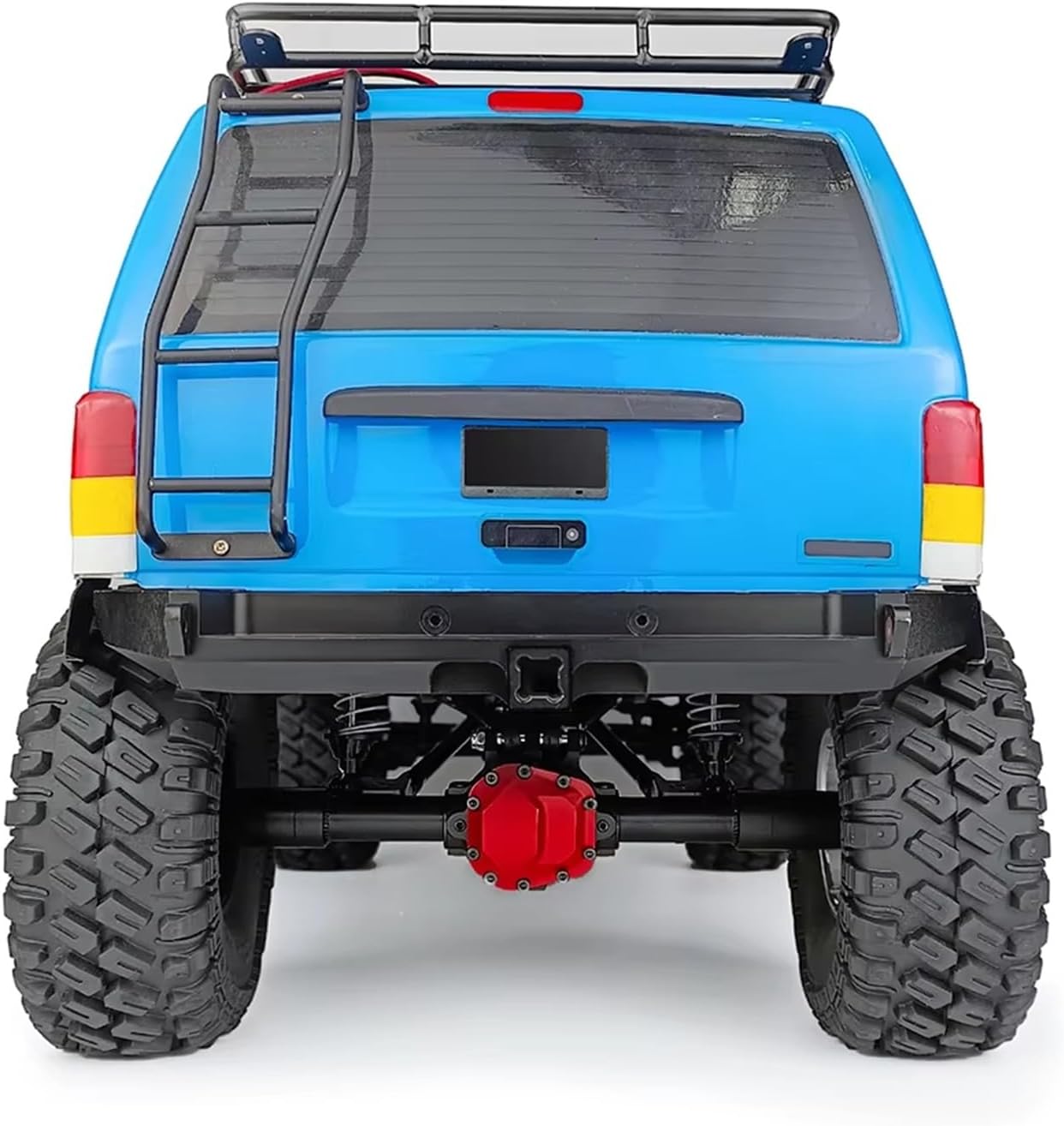 Compatible with Axial for SCX10 II AX90046 90047 90027 1/10 RC for Rock Crawler Car Parts Metal Front Rear Axle Straight Complete Axle RC Car Part Accessories(Front and Rear)