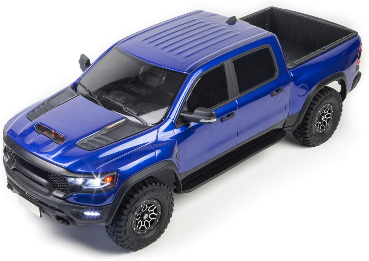 TOUCAN RC HOBBY 4x4 RC Off Road Vehicle 1/8 Radio Control Pickup Truck Differential Locks 2Speed Transmission Metal Gears ESC Lights