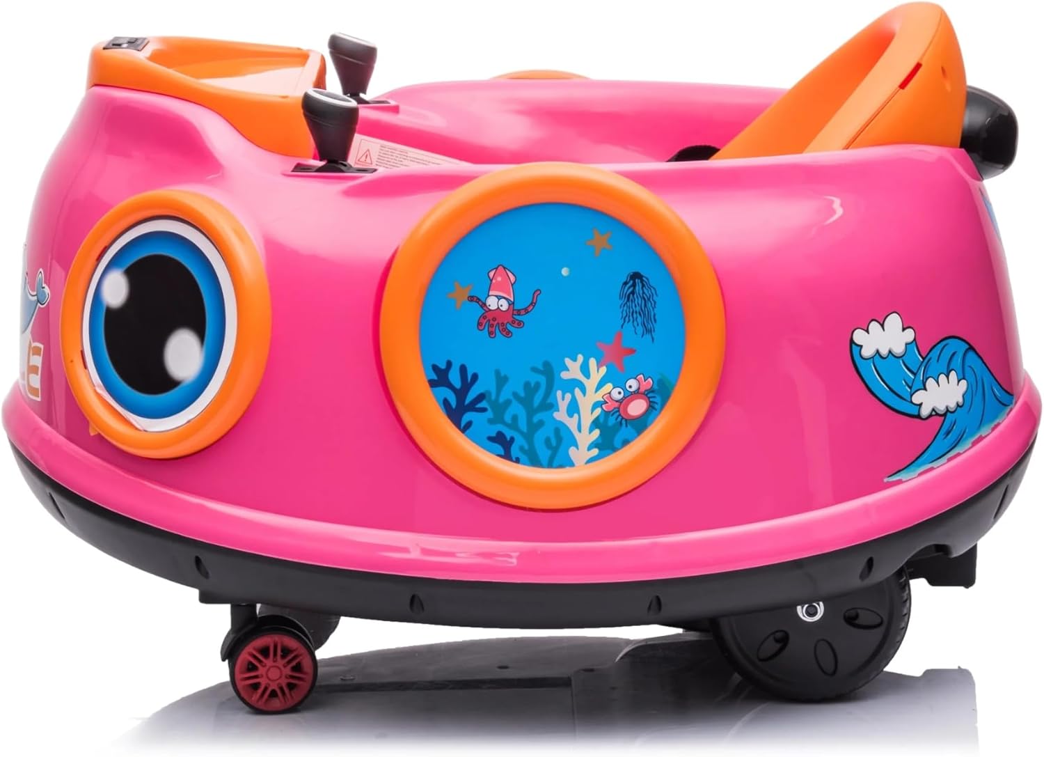 Freddo Toys 6V Bumper Car with Parental Remote Control for 3+ Years (Pink)