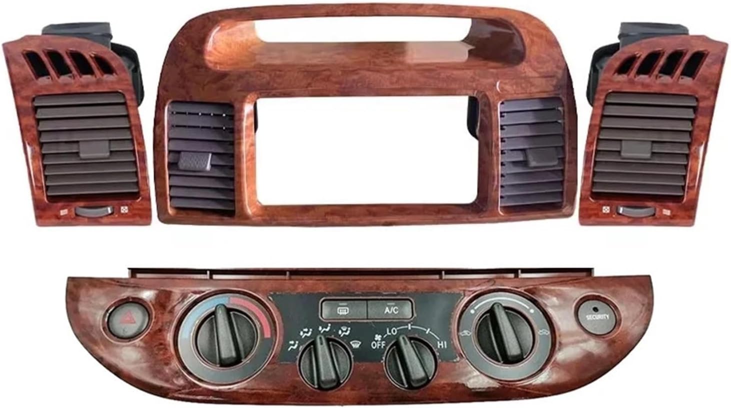 Air Vent Outlet Fit for Toyota Camry 5 2002 2003 2004 2005 2006 Fascia Auto Stereo Panel Mounting CD DVD Radio Dashboard(Only 1 Right)