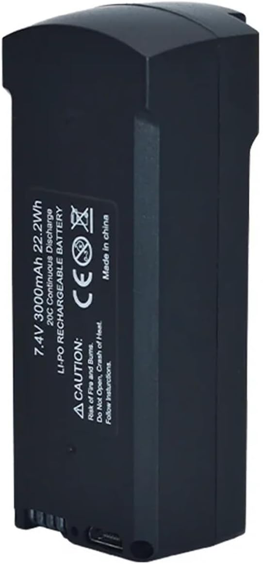 for 7.4V 3000mAh Lipo Battery V198 8K Drone Battery, Suitable for MAX PRO RC Quadcopter Drone Parts(20Pcs)