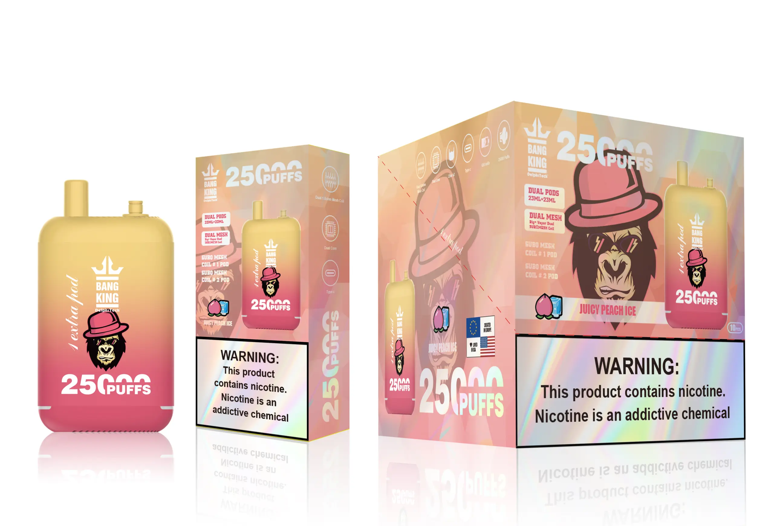 BANG KING 25K (10pcs) - MYEU VAPES