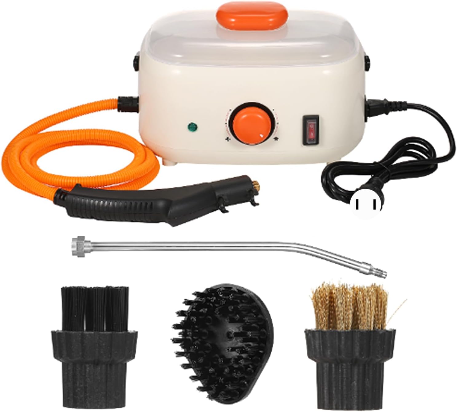 Mavaol 2500W Handheld Steam Cleaner, High Pressure, Large Capacity 901ml, Safety Features, Versatile Brushes, for Kitchen, Car, Bathroom, Heavy Duty Cleaning