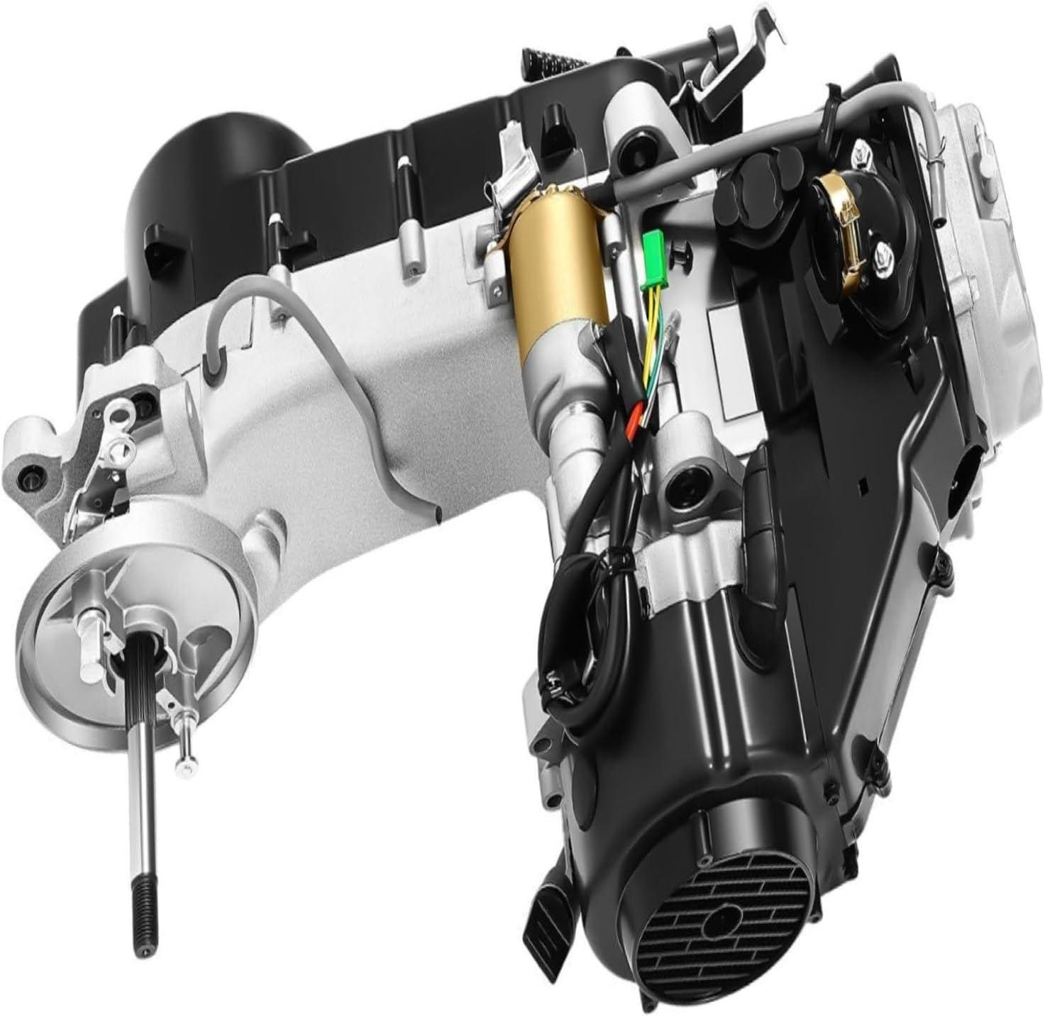 GY6 150CC 4-Stroke Long Case Kit with CVT Transmission Single Air Cooled Motor for 11