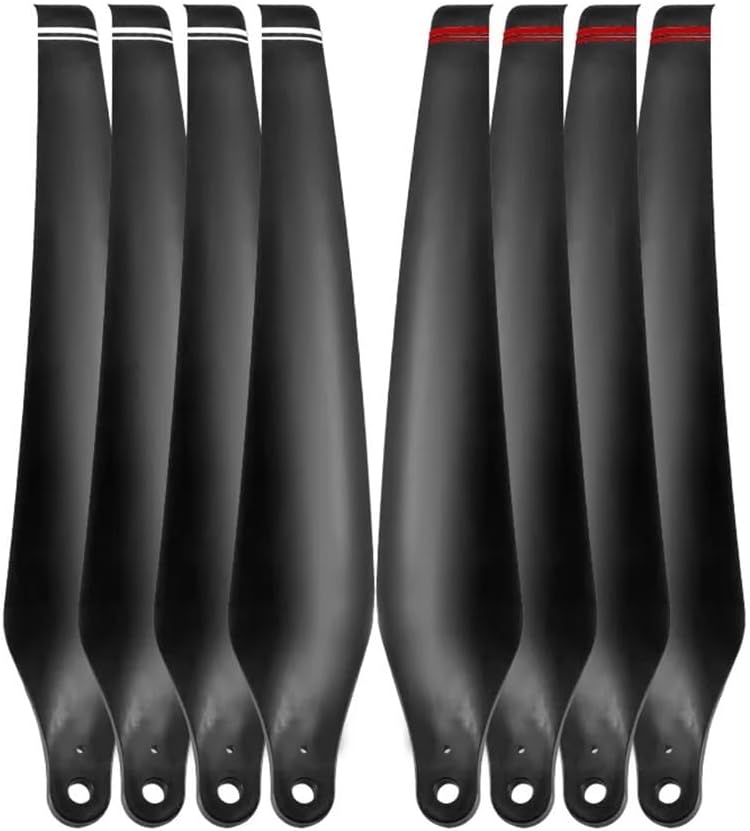 TS-5515 Reinforced Carbon Nylon Composite 55-Inch Folding Propellers (CW/CCW Set) for P100 Pro / V50 Systems, Industrial Drone Rotor Components(4pcs CW and 4pcs CCW)