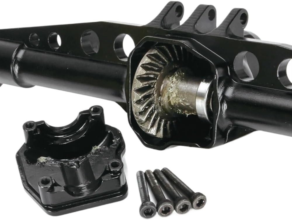 Compatible CNC AR45 1/10 RC Crawler Straight Axle III CC01 86100 with Offset Front Differential