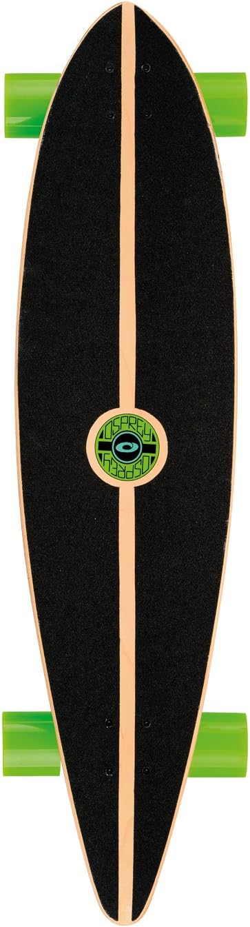Osprey Pintail Longboard, Complete 36in-46in Skateboards, Kids and Adult Skateboard, Multiple Sizes
