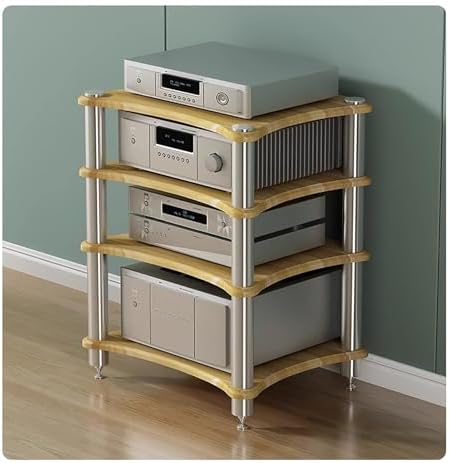 3 Tier Audio Video Equipment Rack Media Stand