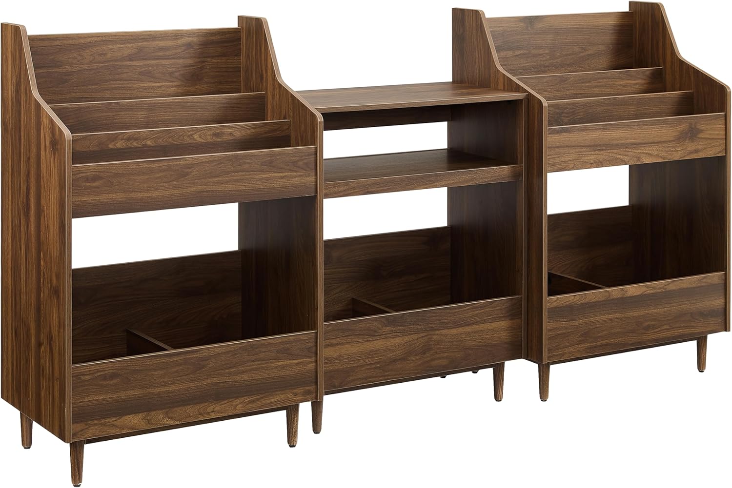 Crosley Furniture Liam 3-Piece Turntable Record Player Stand And Vinyl Storage