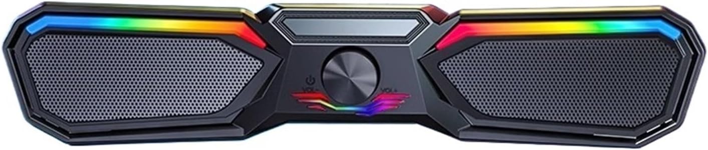 Computer Audio Desktop Home Laptop Wired Long Small Speaker Heavy Subwoofer