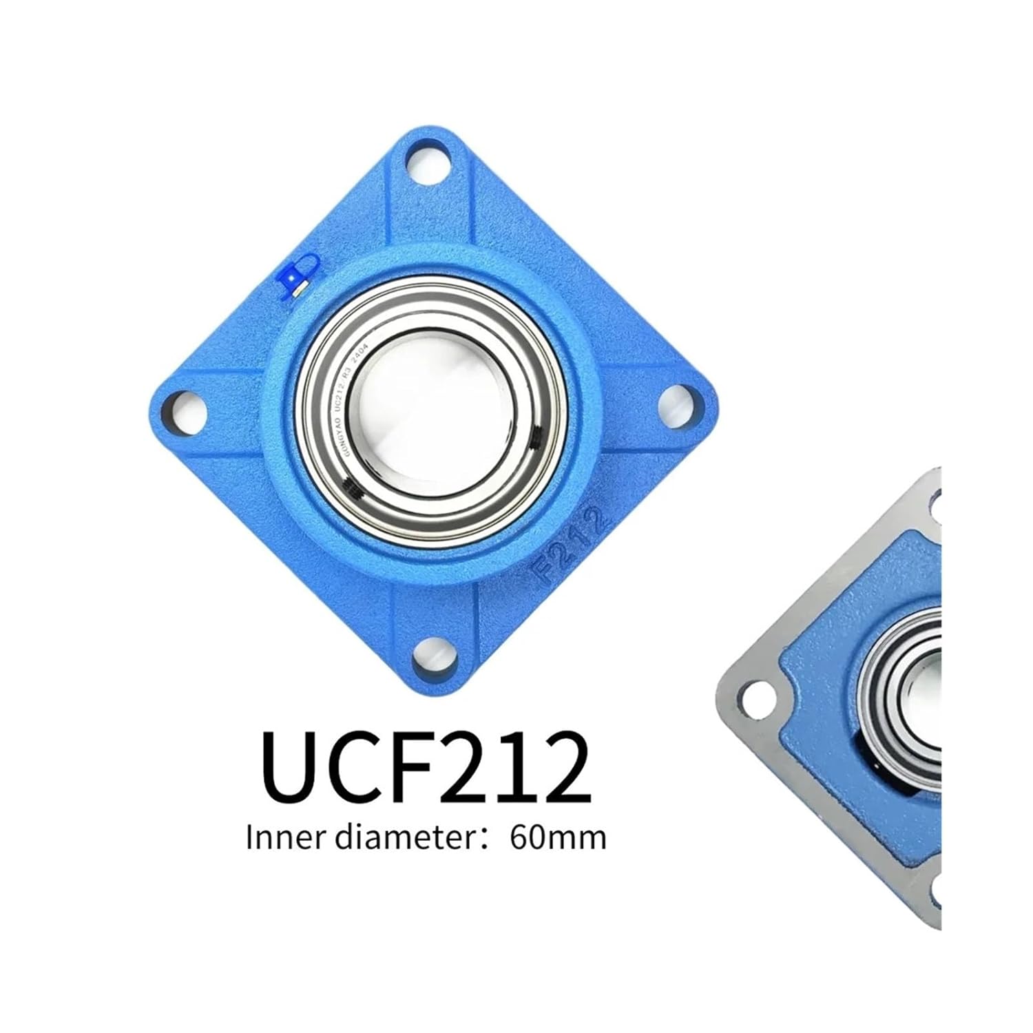 UCF204 UCF205 UCF212 UCF206 UCF210 UCF211 UCF207 UCF208 UCF209 UCF Series Bearing Unit with Square Base, Thickened and Weighted Base, high-Speed Operation(UCF212(Inner 60mm))