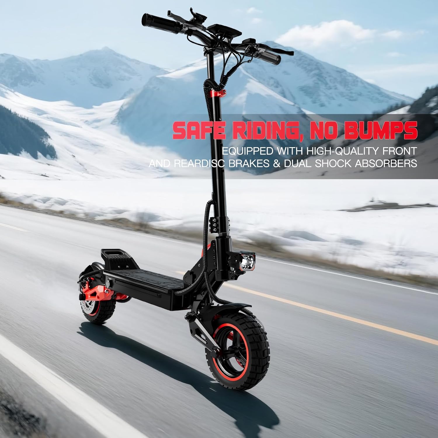 Electric Scooters,900W-1600W Motor,30-34 MPH Top Speed,28-37 Miles Range,11