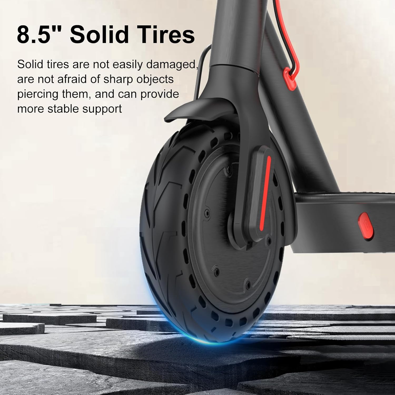 NANROBOT L1 Scooter Adults Teens 350W Motor 20MPH Speed 18Miles Range Scooter for Adults Kids Waterproof 8.5