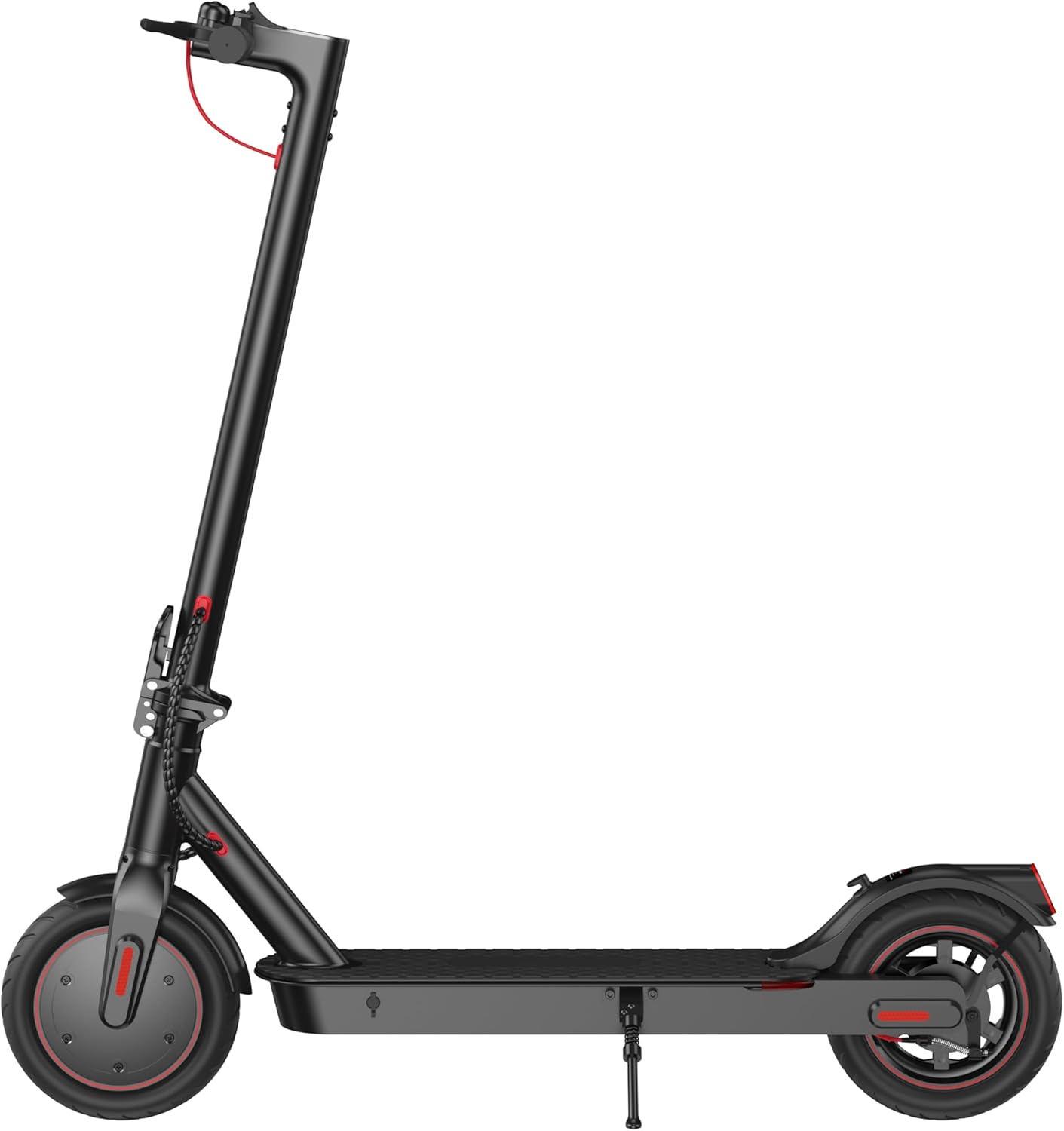 Electric Scooter - 500W Motor Electric Scooter Adults, 21 Miles Range, 18 MPH Max Speed, Double Braking Systems, 8.5’’ Pneumatic Tire, Folding E-Scooter for Commuter