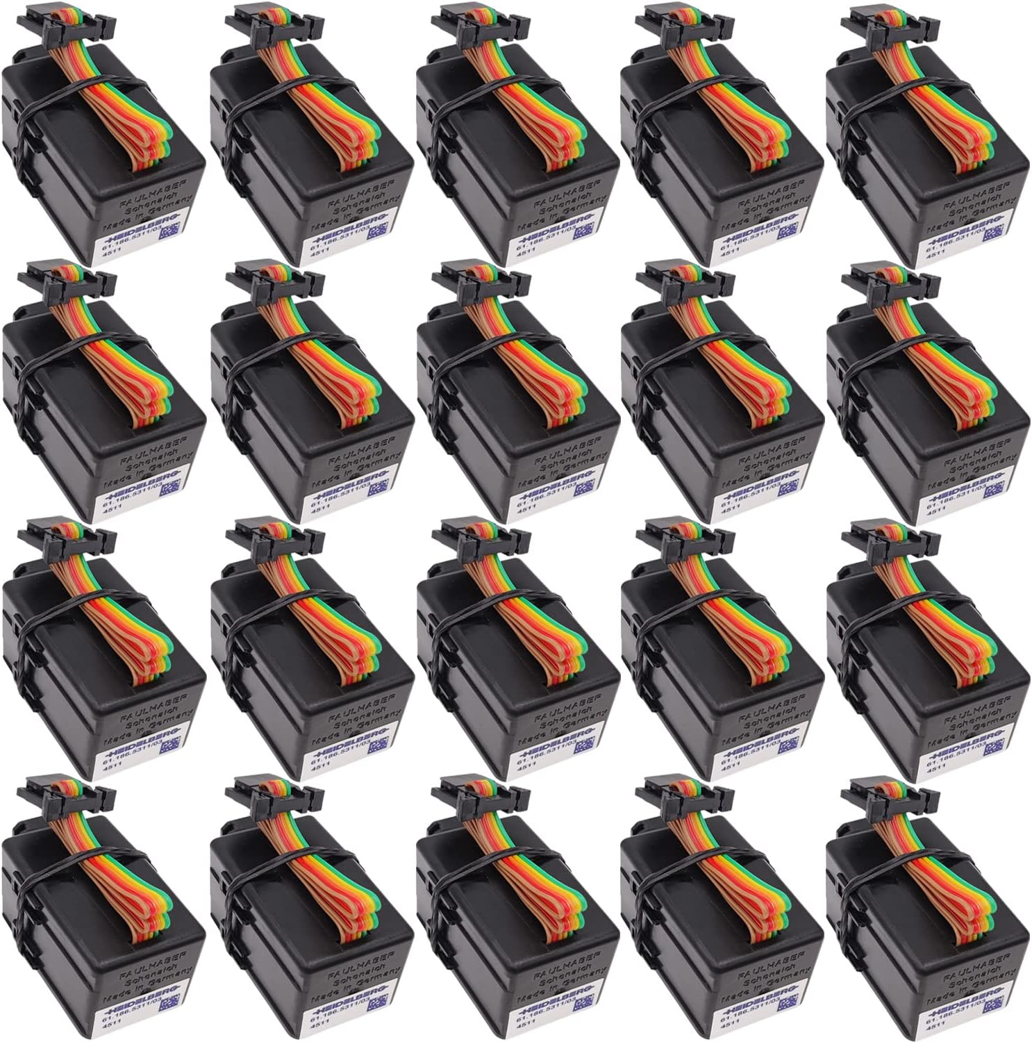 20-Pieces Servo Motor 61.186.5311 Ink Key Motor for Heidelberg SM 102 PM52 Harris M1000