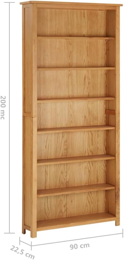 SKM 7-Tier Bookcase 35.4