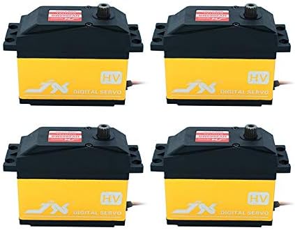 PDI-HV2060MG 62KG Metal Gear High Torque 180 Digital Servo Motor for RC Model Helicopter Parts 1/5 Rc Car Robot Arm Airplane, PDI-HV2060MG Upgrade (4PCS)