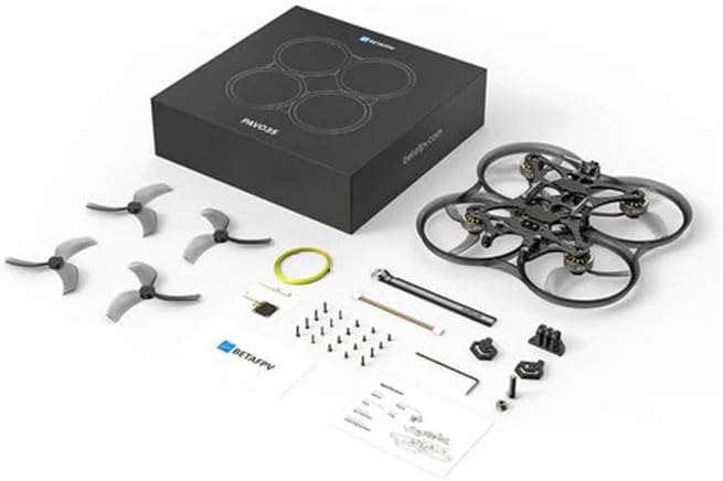 for BETAFPV Pavo35 Brushless BWhoop RC Quadcopter 2006 2400KV Motor F722 35A V2 AIO for GoPro 12 with COB Strip(BNF TBS)