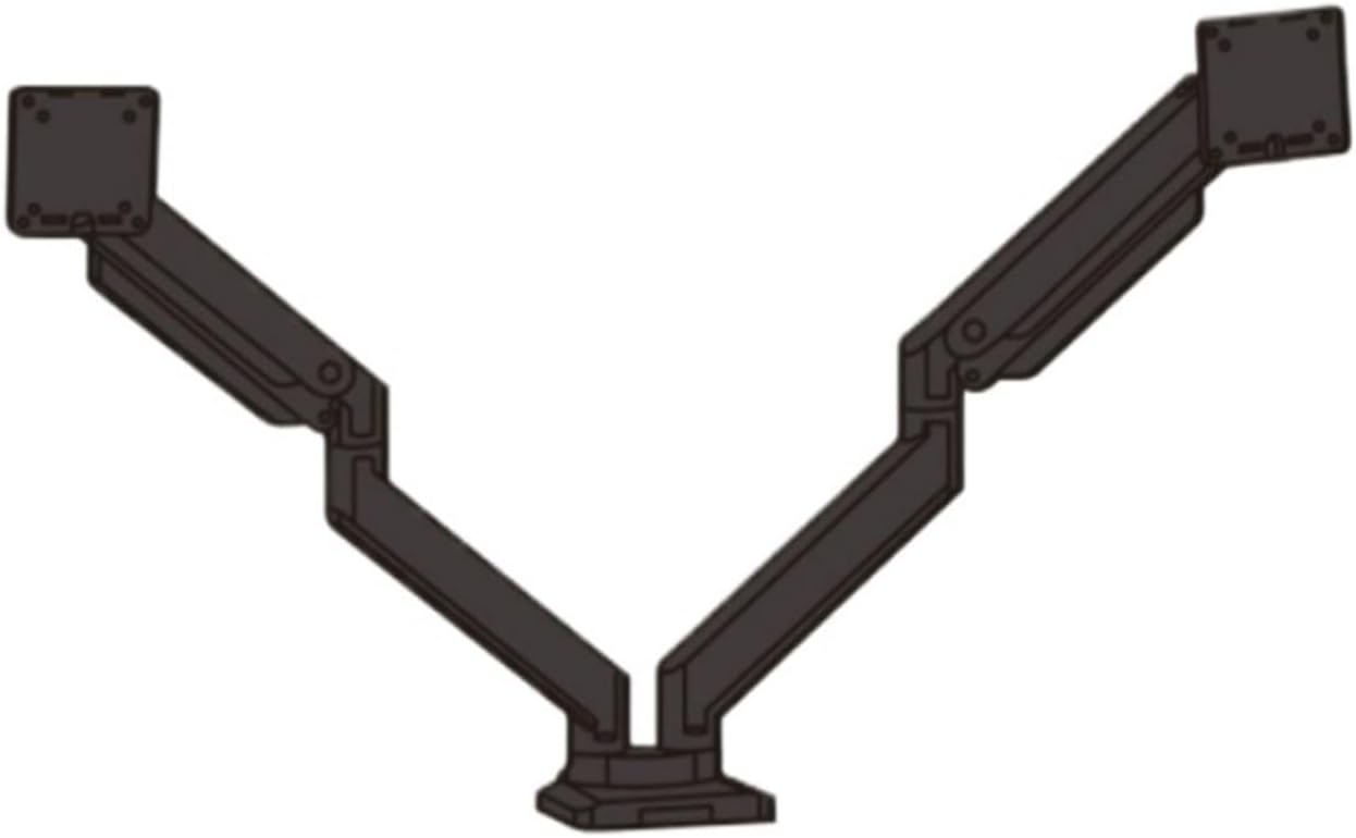 Dual-Screen Monitor Stand Large Load-Bearing Computer Display Stand Desktop Rotating Base 18KG Load-Bearing