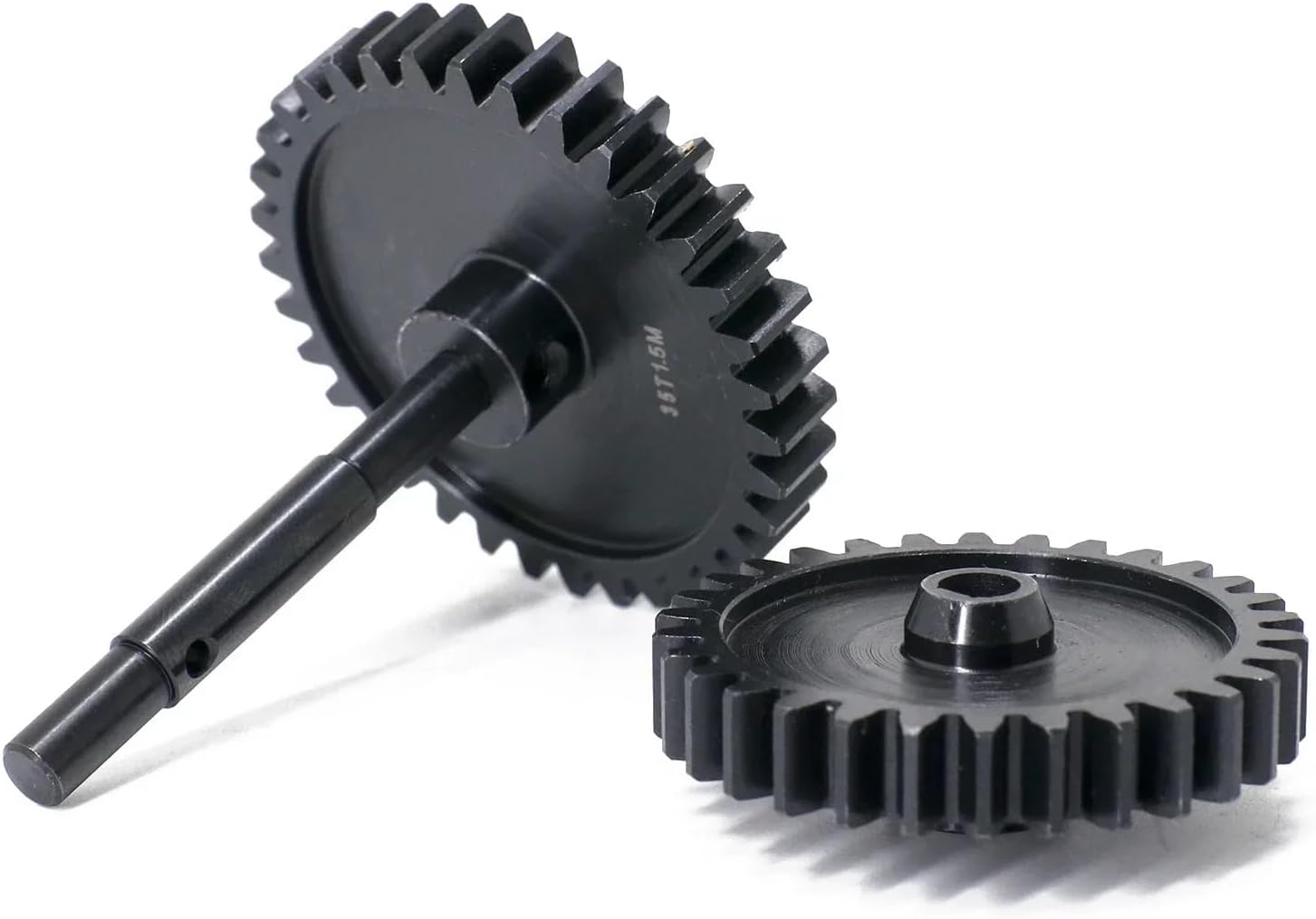 RC Models Spare Parts For Traxxas For X-Maxx 1/5 CNC 45 HD Steel 1.5Mod 20T 25T 30T 35T Pinion Spur Gear Set RC Car Upgrade Parts(30T 30T)