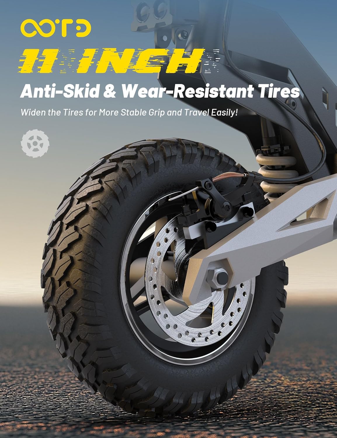 T10 Electric Scooter for Adults, 48V 18AH Battery Up to 37 Miles Long Range & 900W Motor, 31 MPH Max Speed, 11 Inch All-Terrain Tires Folding Commuter E Scooter with Dual Suspension & HD LCD Display