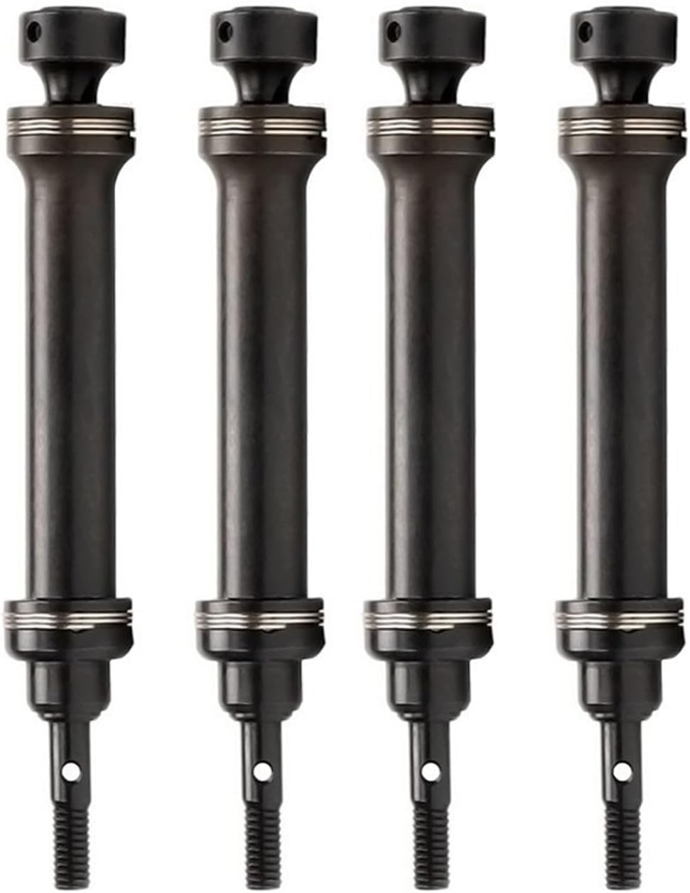 RC Car Drive Shafts for Traxxas 1/16 for Mini for E-Revo for VXL 71076 for Summit 72054 for Slash 7151 7151X 7251 7250R Front Rear Driveshaft Center Drive Shafts RC Car Parts(Set)